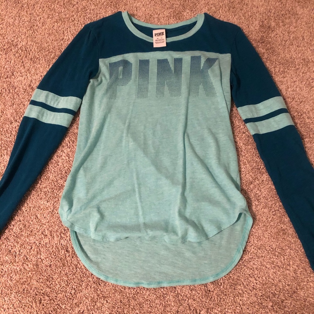 Long sleeve pink shirt